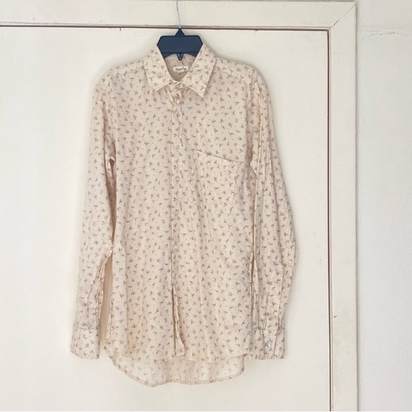 Steven Alan button up colar soft and warm cotton shirt - Picture 6 of 6